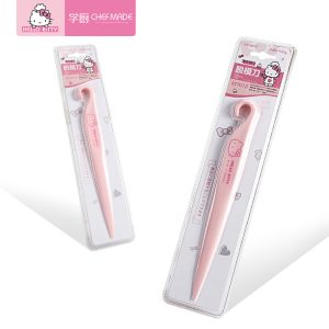 Demolding Spatula - CHEFMADE KITTY Food-Grade ABS Mixing & Scraping Tool for Chiffon Cakes 22CM