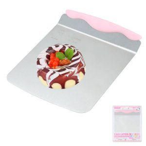 CHEFMADE KITTY Stainless Steel Cake Spatula - 6/8-Inch Multi-Purpose Baking & Serving Tool