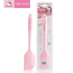 Kitty Silicone Spatula - Heat-Resistant Baking Scraper & Mixing Tool for Cake Buttercream 27.8cm