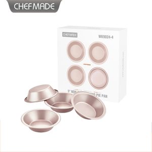 Hamburger Mold 5-Inch | CHEFMADE Cheese Pan for Air Fryer